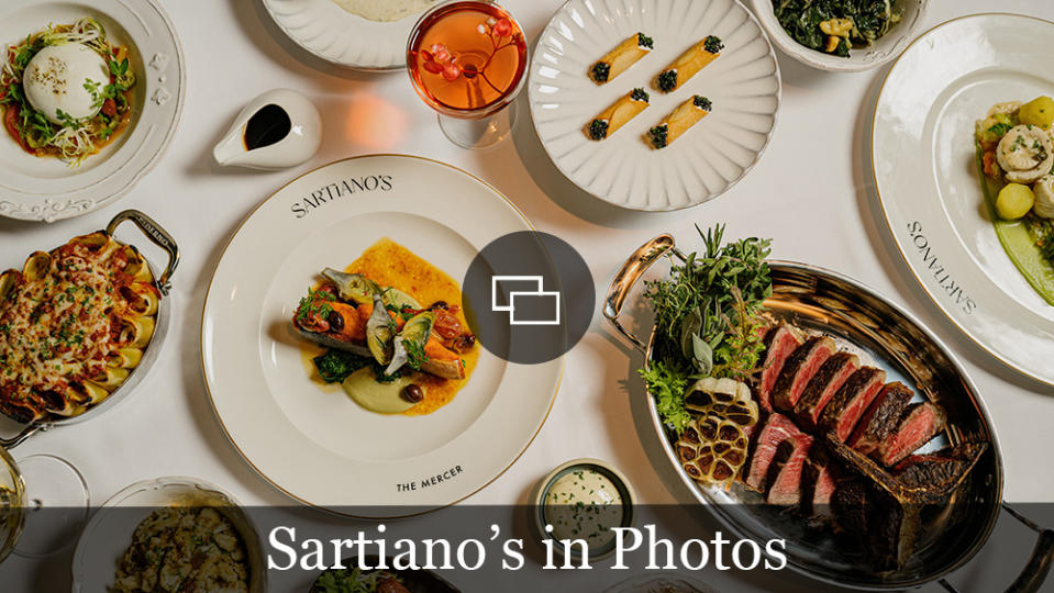 Food from Sartiano's