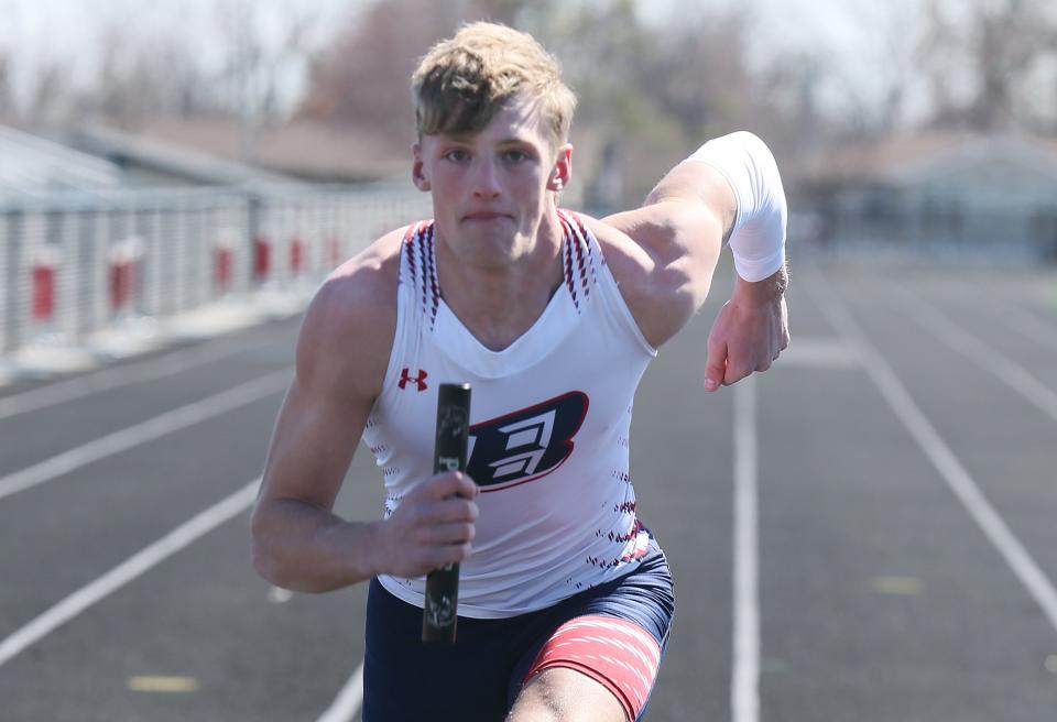 With Chance Lande anchoring, the Ballard boys track team has a chance to medal in multiple relays at state in 3A this season.