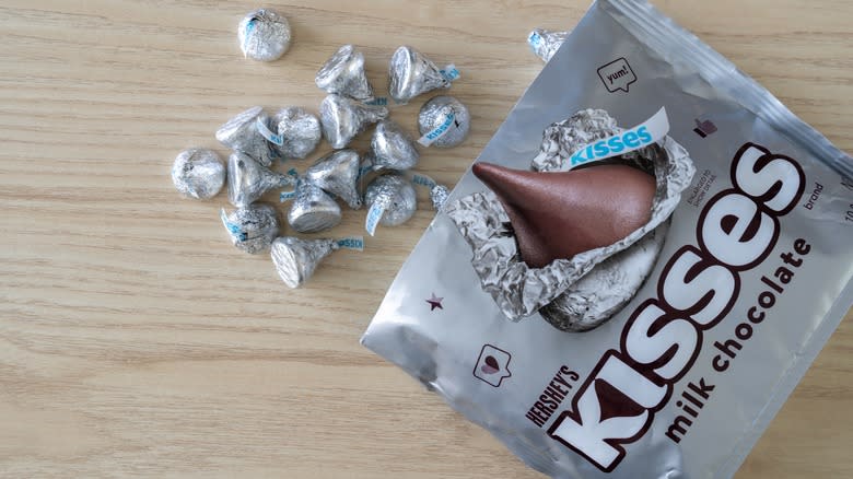 bag of Hershey's Kisses