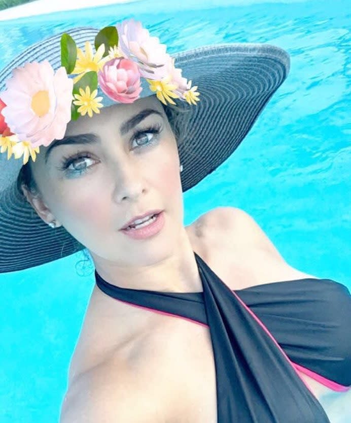 Aracely Arámbula defiende la publicación de una foto sexy: ‘Prefiero dar envidia que piedad’