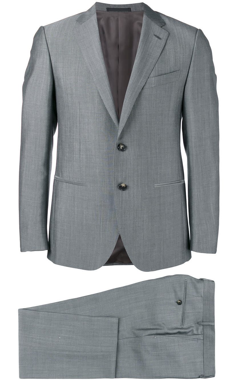 Caruso suit, £1,292, Farfetch