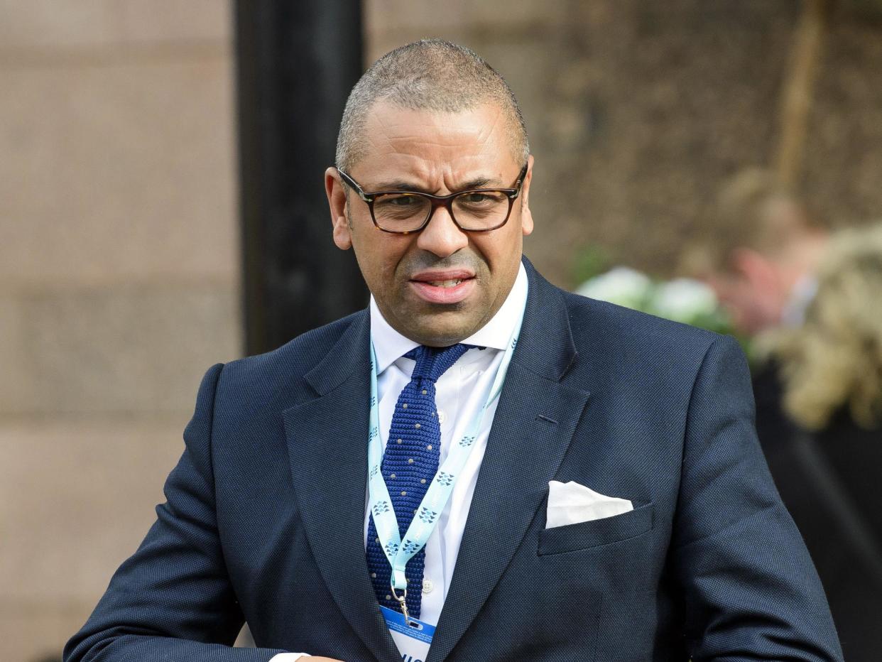 James Cleverly introduced a ten minute rule motion to debate his proposed bill on a new International Trade and Development Agency on Wednesday: Rex