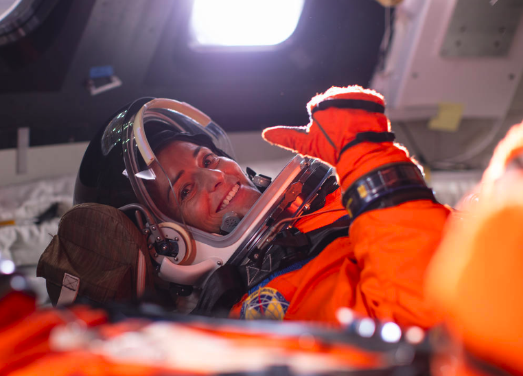 Nicole Mann, first Native American woman in space,. (Photo/NASA)