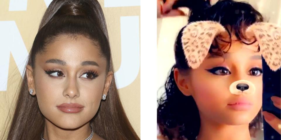 <p>Seeing Ariana without her ponytail is almost as rare as seeing big foot in the wild...it just doesn't happen. That's why it was so shocking when the singer shared a pic, not only of her hair out of her signature 'do, but also with her natural texture. It has been <em>years </em>since we've seen curls on Ari, but this pic proves they have been there all along. </p>