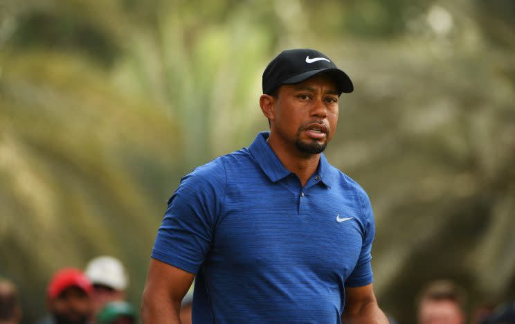 Tiger Woods is out of the Masters. (Getty Images)