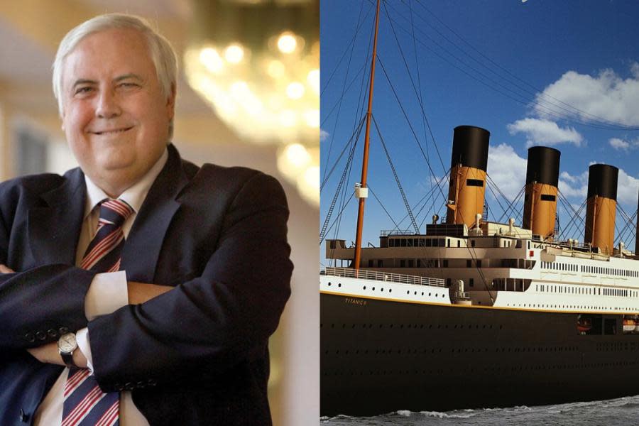 Millonario australiano busca construir una réplica del Titanic