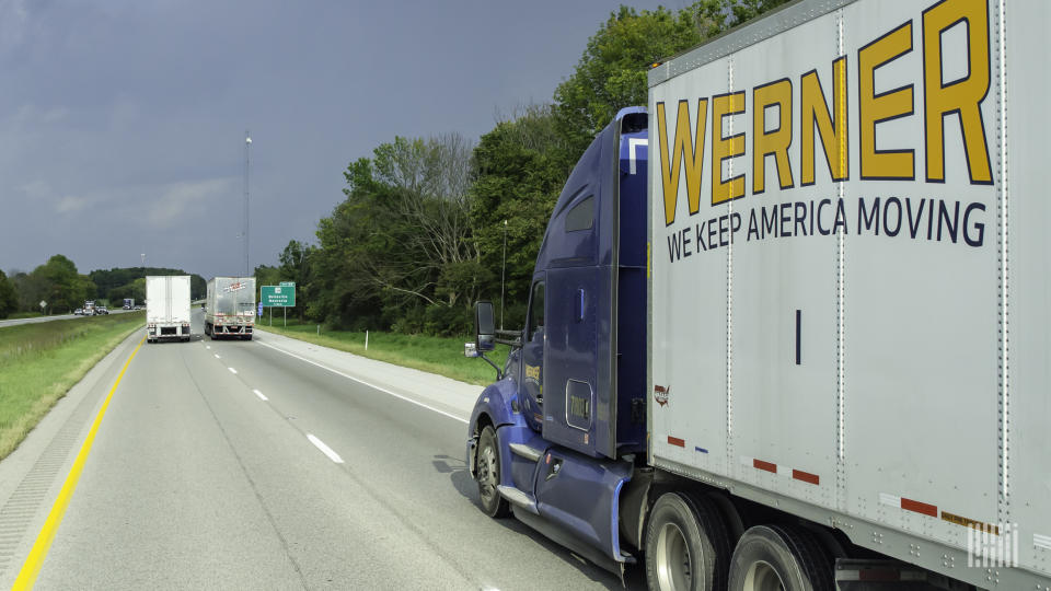 Werner has filed its appeal to the Texas Supreme Court in the nuclear verdict handed down against it in 2018. (Photo: Jim Allen/FreightWaves)