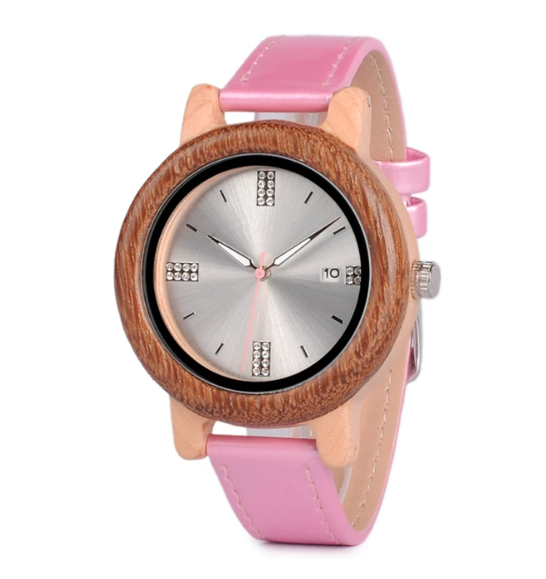 Bamboo Watches Nicole - Wooden Watch - Personalised Option - $119