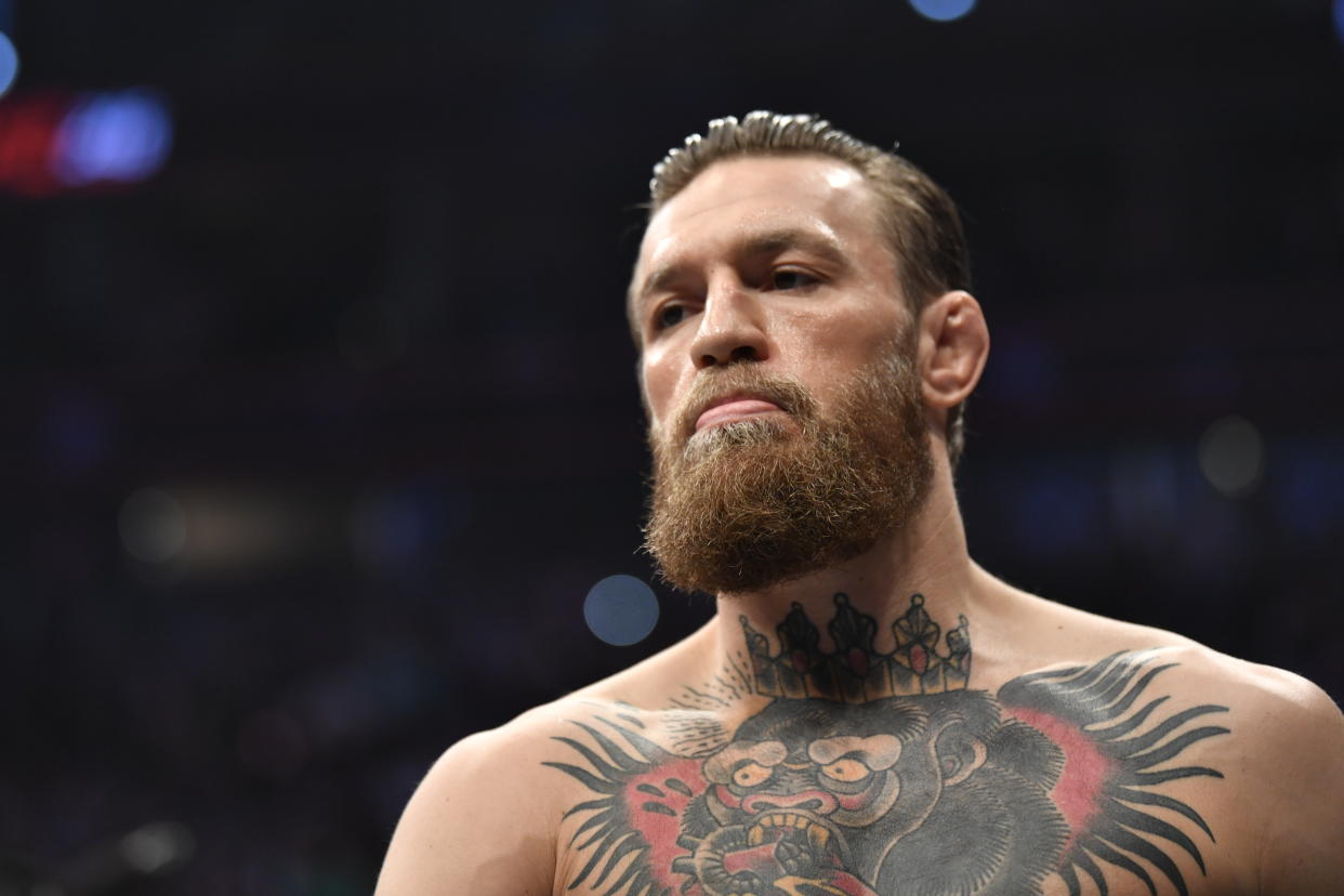 Conor McGregor was reportedly taken into police custody on Saturday in France. (Jeff Bottari/Zuffa LLC)