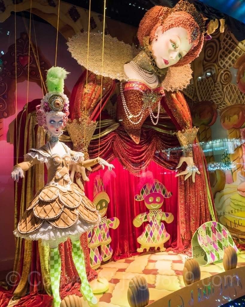 The Nutcracker Suite animated window, originally a 2016 display at Saks Fifth Avenue, New York City, is one of the hundreds of displays at Castle Noel.