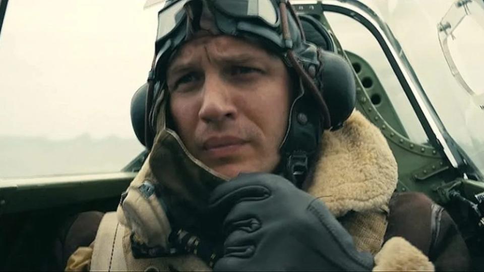 Tom Hardy in Dunkirk