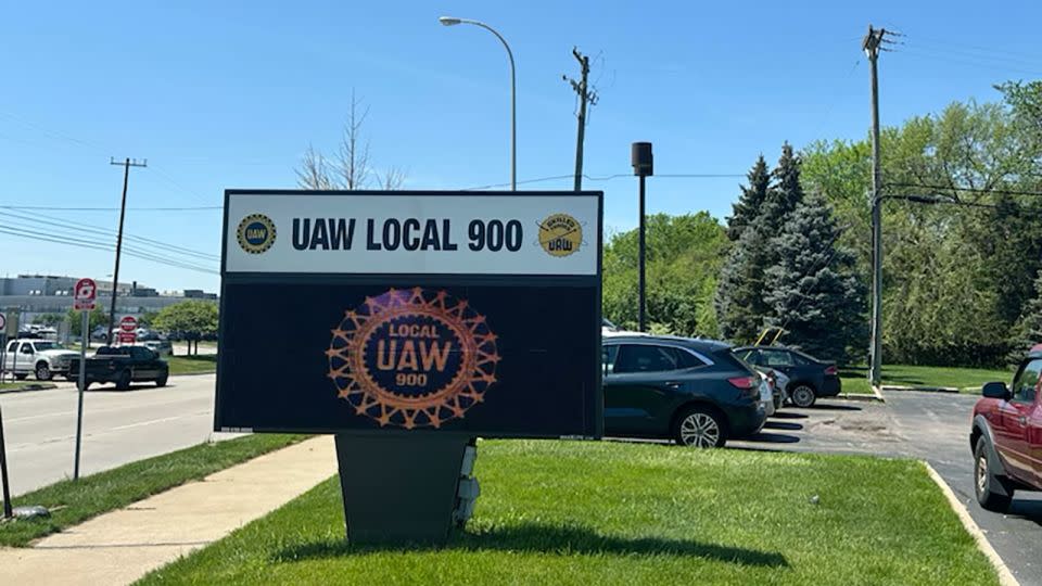 The UAW Local 900 in Wayne, Michigan. - CNN