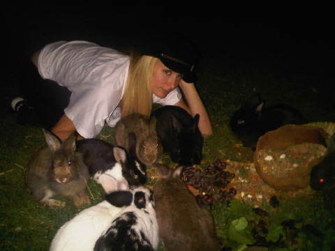 Animal lover Paris Hilton added 20 new bunnies to her menagerie this week. After learning that a pet store was going to use them as food for snakes, the 29-year-old hotel heiress decided to take action. "I had to save them, " she said. "I rescued 20 of them. They are now happy living in my backyard. They are all so happy, so nice to have changed their fate." TwitPic