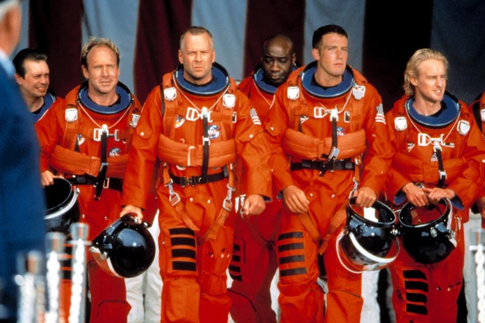 ARMAGEDDON, Steve Buscemi, Will Patton, Bruce Willis, Michael Clarke Duncan, Ben Affleck, Owen Wilson