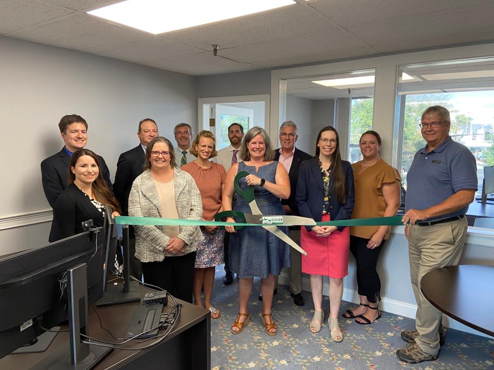 The Greater Dover Chamber of Commerce held a ribbon cutting to welcome Cleveland, Waters, and Bass P.A. as a valued member of the chamber. The firm opened a satellite office in Dover in March of this year.