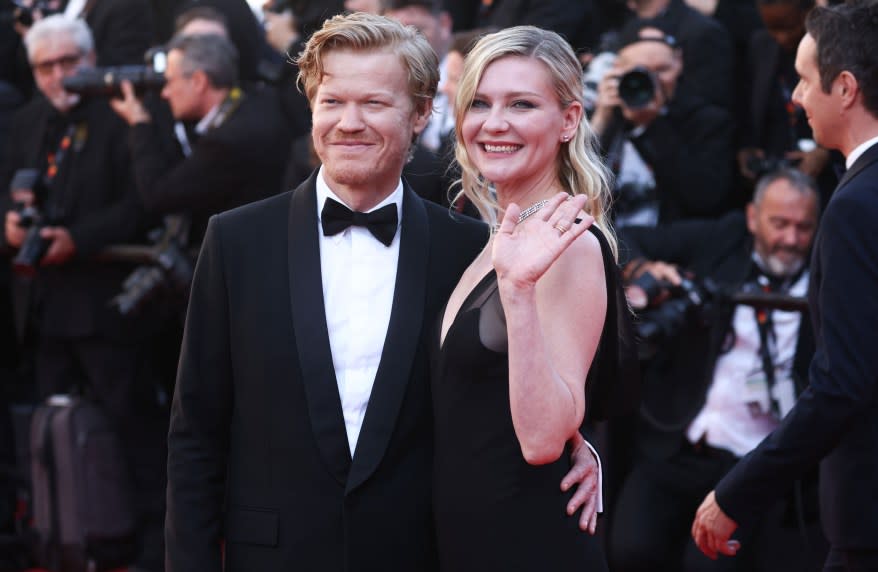 Jesse Plemons and Kirsten Dunst.