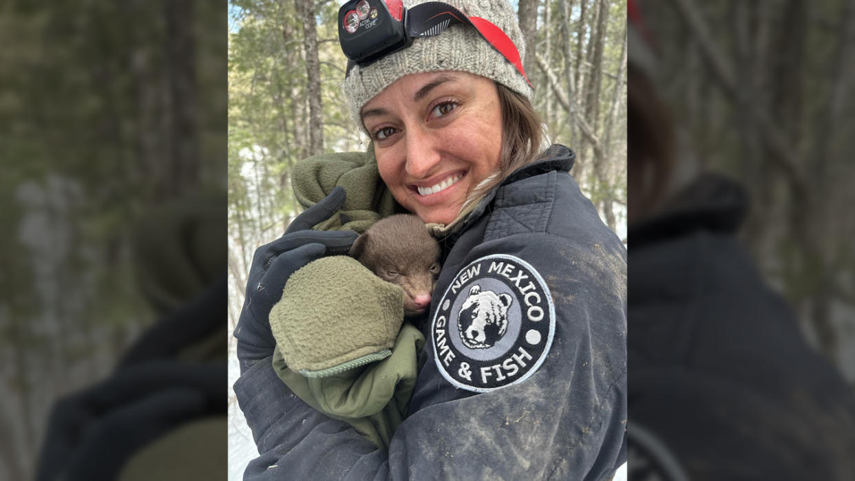 A New Mexico bear hugger.