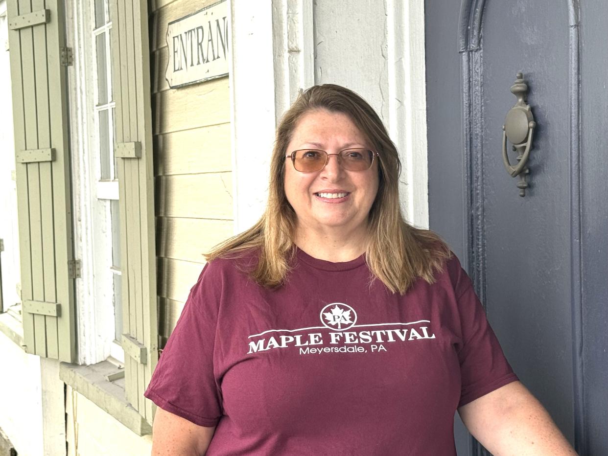 Robin Deal of Meyersdale serves as the new Pa. Maple Festival president. She invites everyone to the festival because there is quality entertainment and something worth learning. The Pa. Maple Festival starts the weekend of April 20-21 and continues Wednesday through Sunday of the next week.