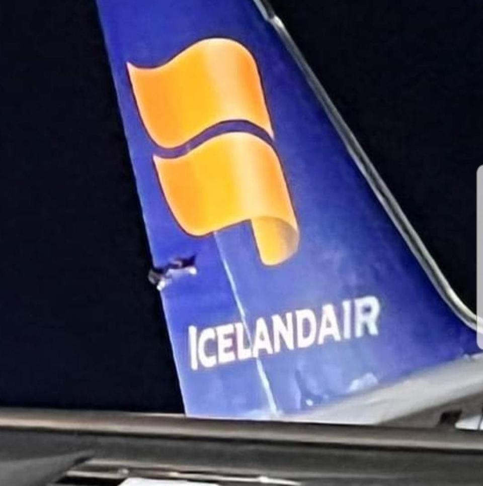 An Icelandair aircraft and Koreanair jet were involved