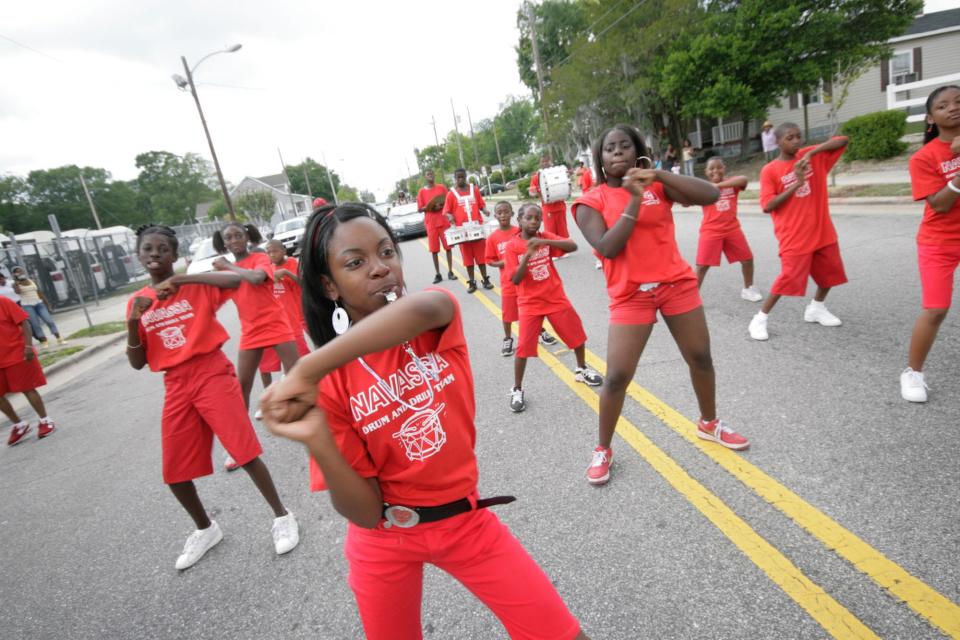 Juneteenth parade on Castle Street in 2007.