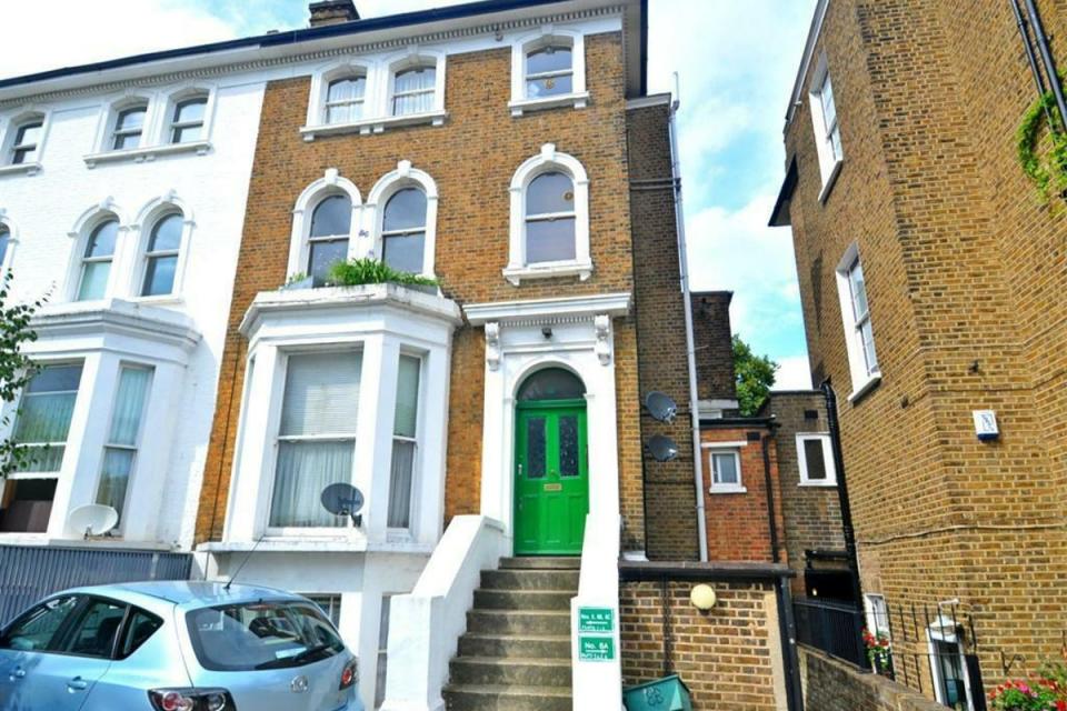 What lies beneath? In the case of this Ealing townhouse, four partially below-ground flats (Rightmove / Hunters)