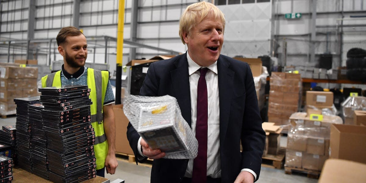 Boris Johnson factory