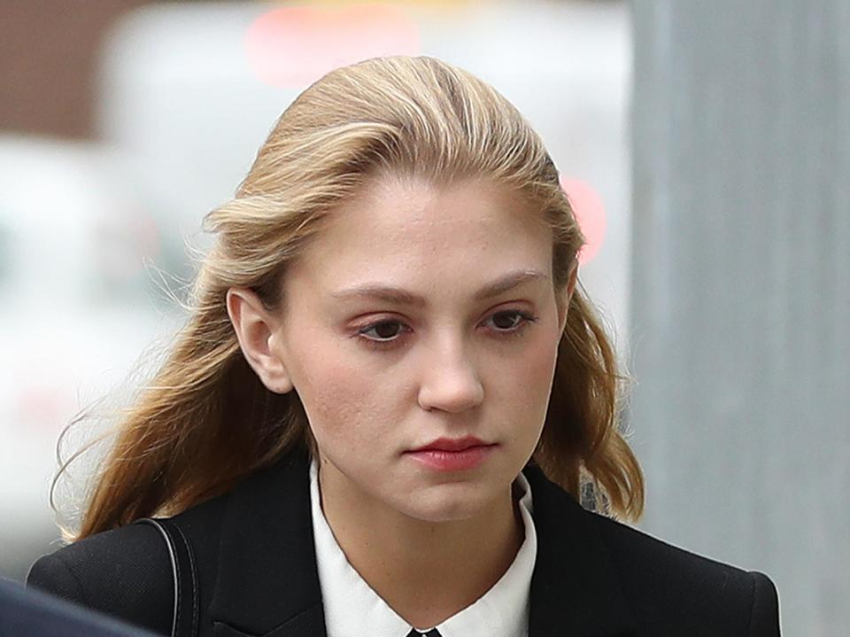 Lavinia Woodward attacked her ex-boyfriend with a bread knife at her university accommodation at Christ Church College: PA