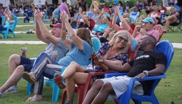 Relax with live music, food trucks and more during First Friday@5 at Centennial Park in Boynton Beach.