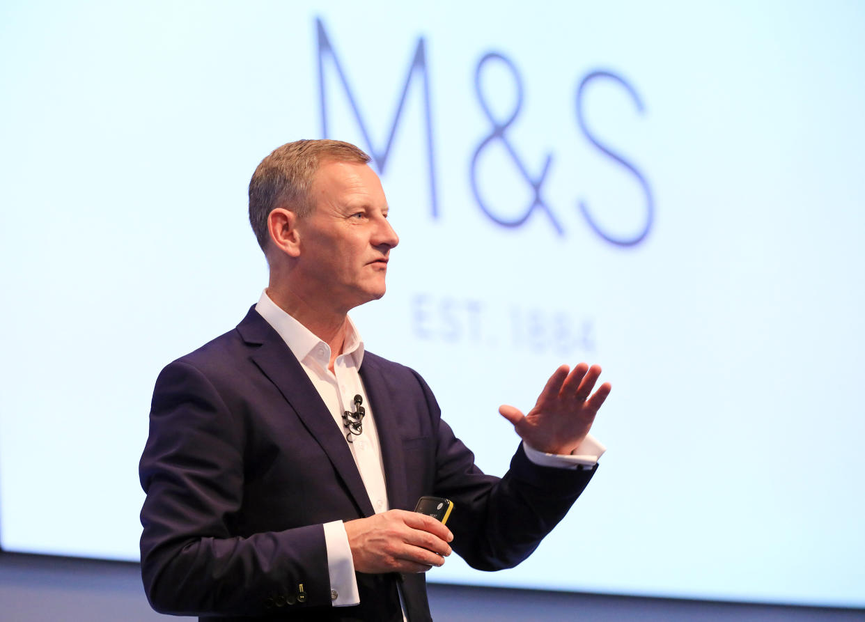 M&S chief executive Steve Rowe (M&S/PA)