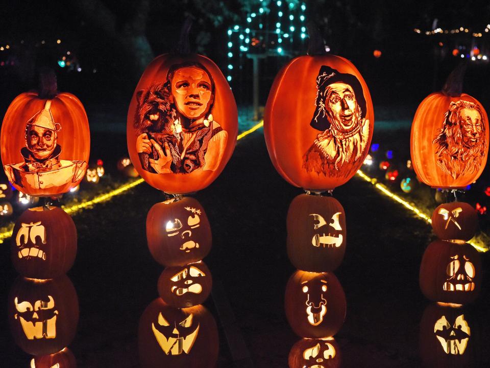 wizard of oz pumpkins