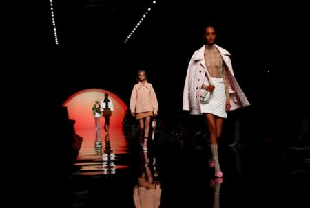 Emporio Armani Spring/Summer 2020 collection during fashion week in Milan