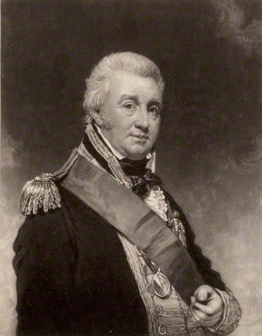 Alexander Cochrane was responsible for raising the Corps of Colonial Marines.