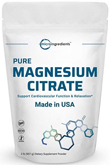 magnesium citrate powder