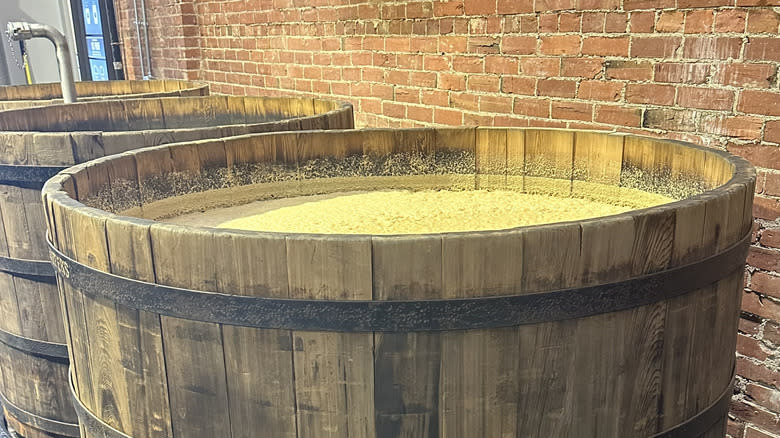 large bourbon fermentation unit