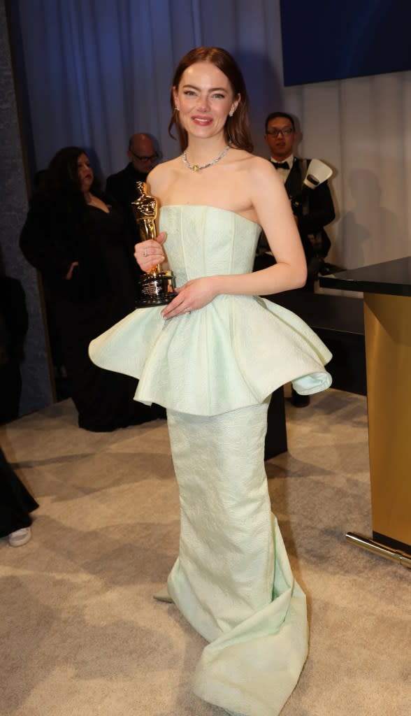 Emma Stone 96th Annual Academy Awards, Governors Ball, Los Angeles, California, USA - 10 Mar 2024