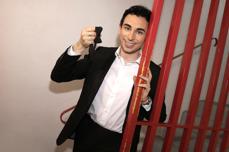 PARIS, FRANCE - 06/23/2020: Jordan de Luxe poses during a portrait session in Paris, France on 06/23/2020. (Photo by Eric Fougere/Corbis via Getty Images)