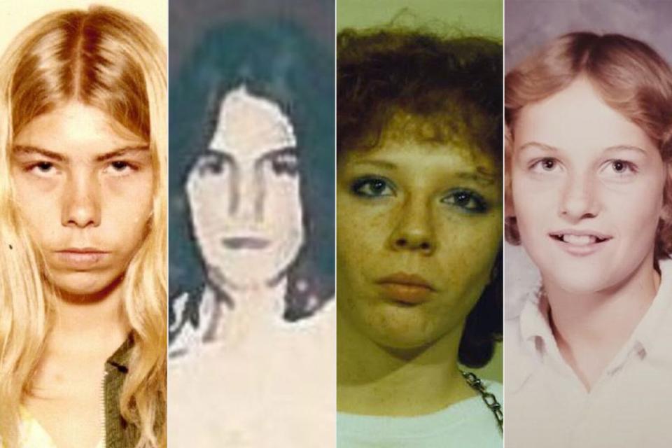 <p>The Tennessee Bureau of Investigation</p> From left, Michelle Inman, Elizabeth Lamotte, Tina McKenney-Farmer, Tracy Sue Walker