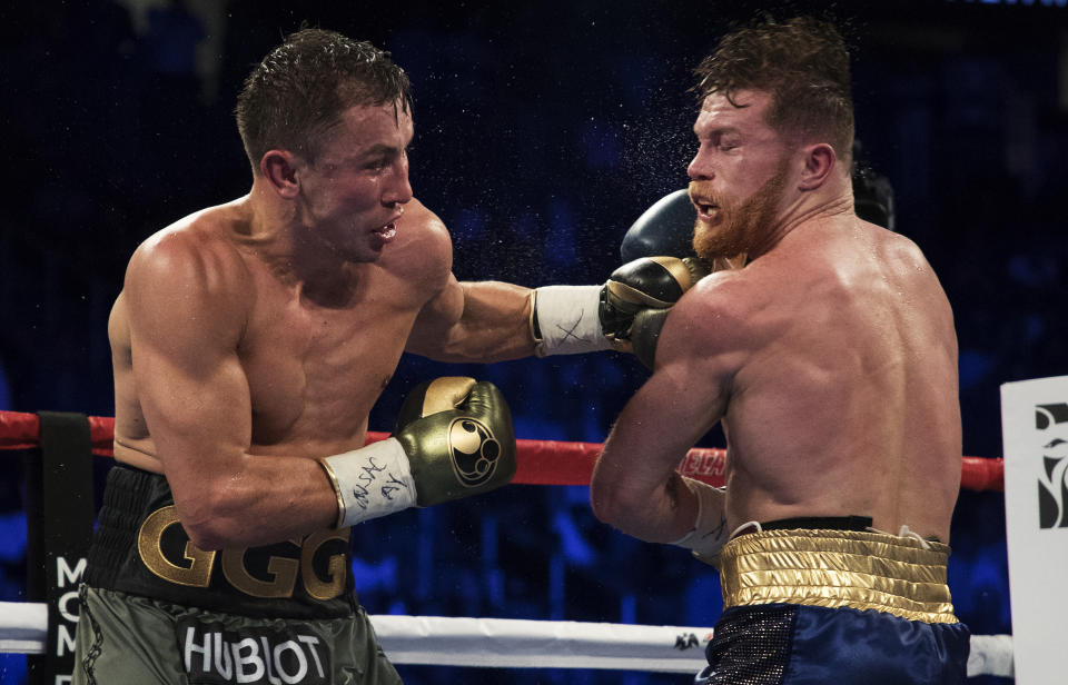 Gennady Golovkin has been throwing plenty of verbal jabs at Canelo Alvarez. (Getty Images)