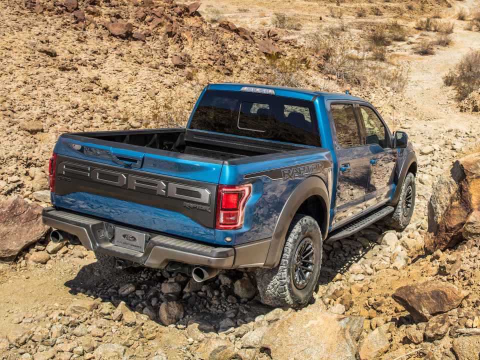 The 2020 Ford F-150 Raptor.