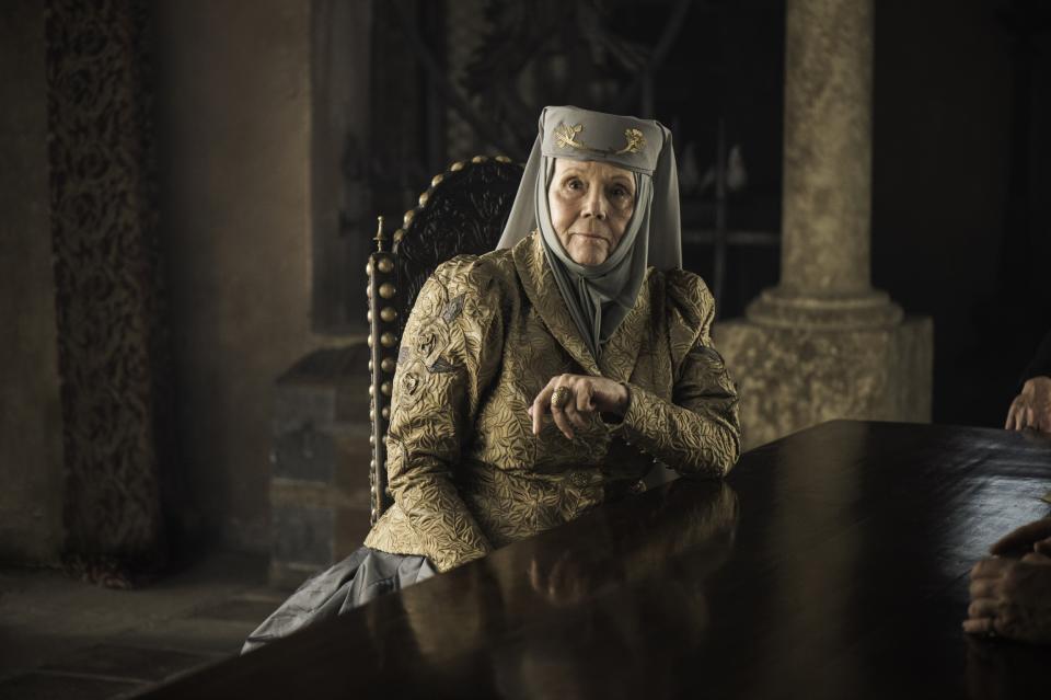 Diana Rigg as Olenna TyrellHBO