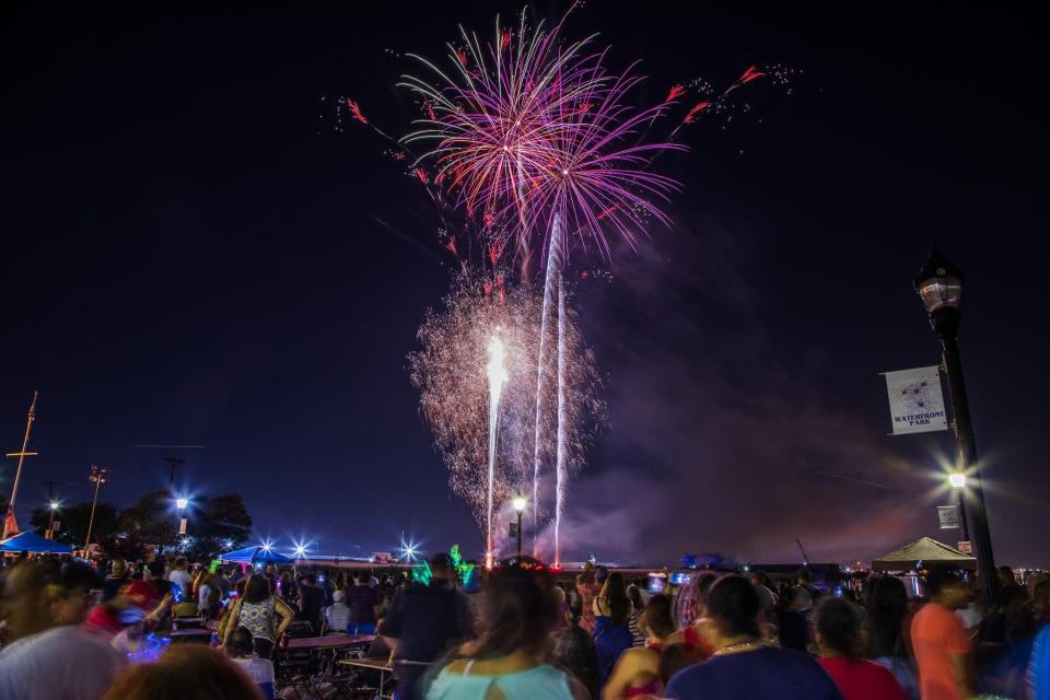 The 2023 Carteret Independence Day fireworks will take place on Saturday, July 1, at Waterfront Park.