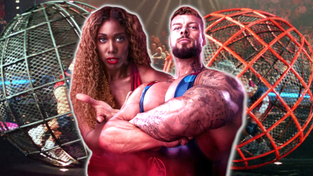 Fire and Giant are among the Gladiators on the new reboot of the classic game show. 