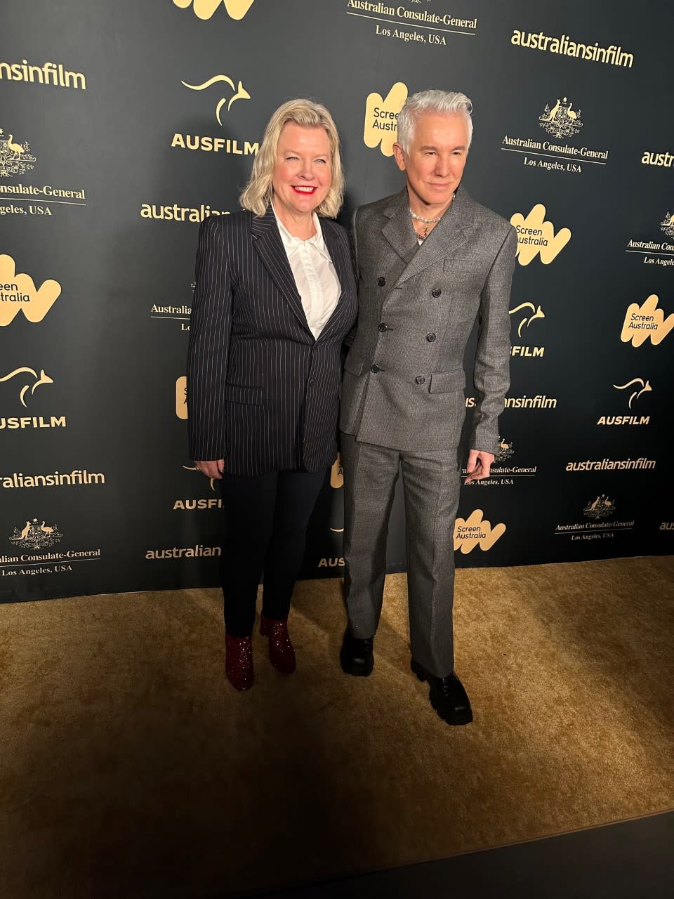 Mandy Walker and Baz Luhrmann