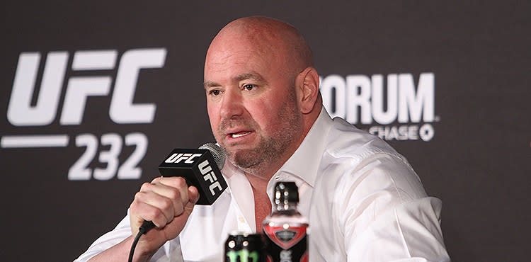 Dana White at UFC 232