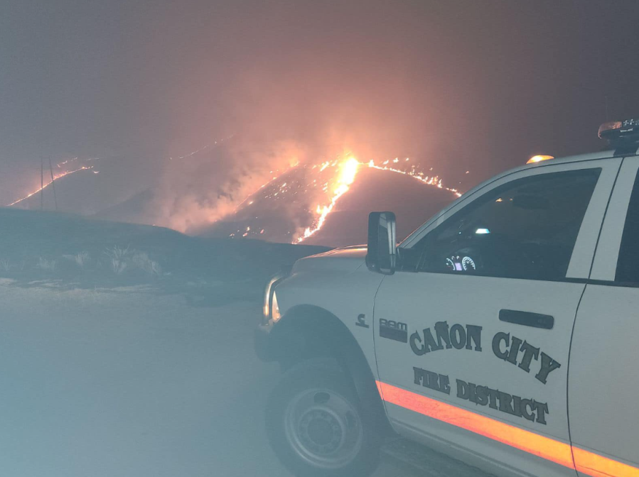 Cañon City Fire deployed to "Hurricane Fire" in California
