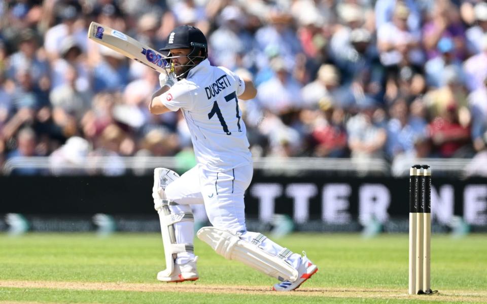 Ben Duckett made a rollicking 71 from 59 balls.