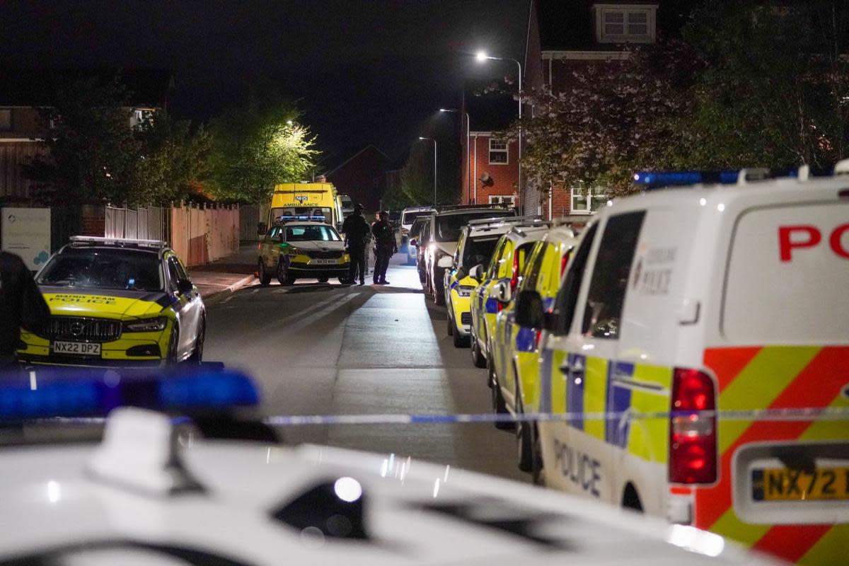 Armed police in the Hardwick, Stockton <i>(Image: Terry Blackburn)</i>