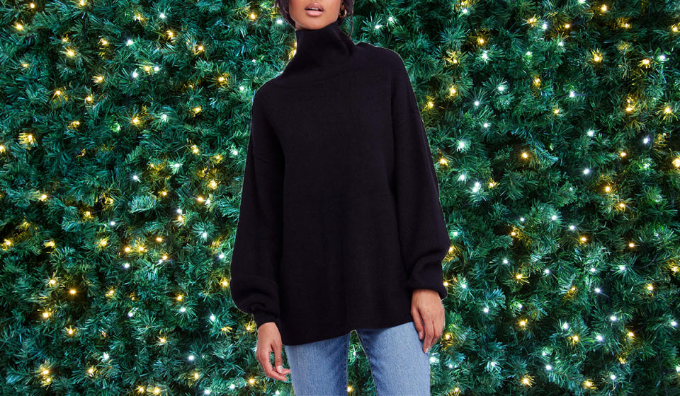 This chic sweater is the ultimate layering tool. (Photo: Nordstrom)