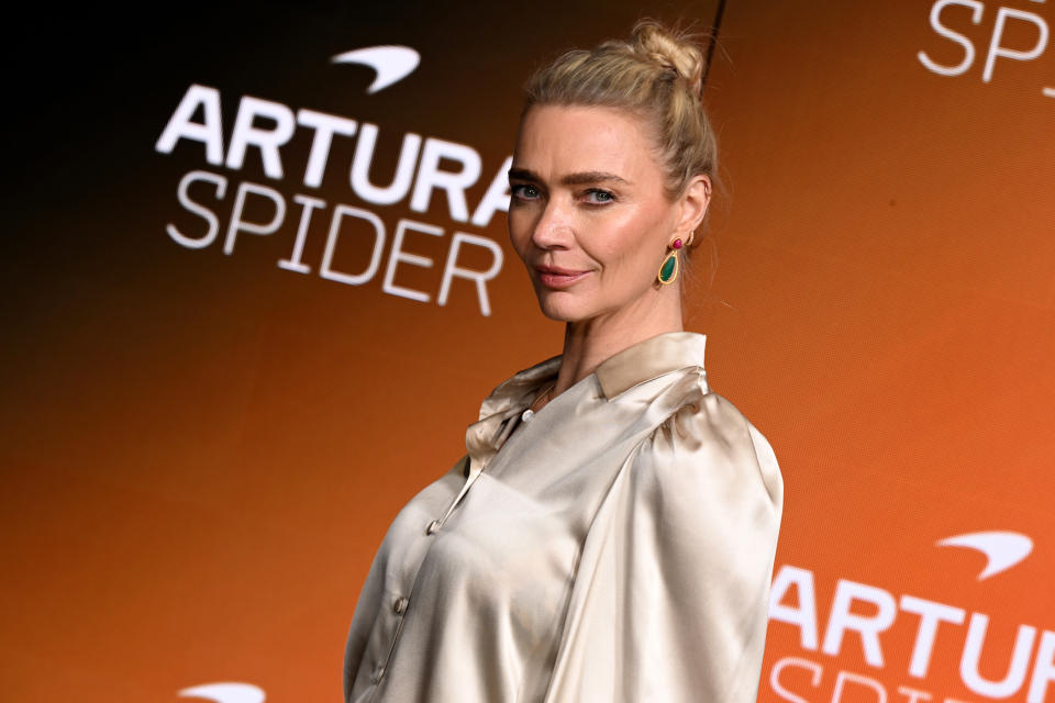 Jodie Kidd attends the launch of the McLaren Artura Spider at Outernet London on May 14, 2024 in London, England. (Photo by Jeff Spicer/Getty Images for McLaren Automotive Limited)