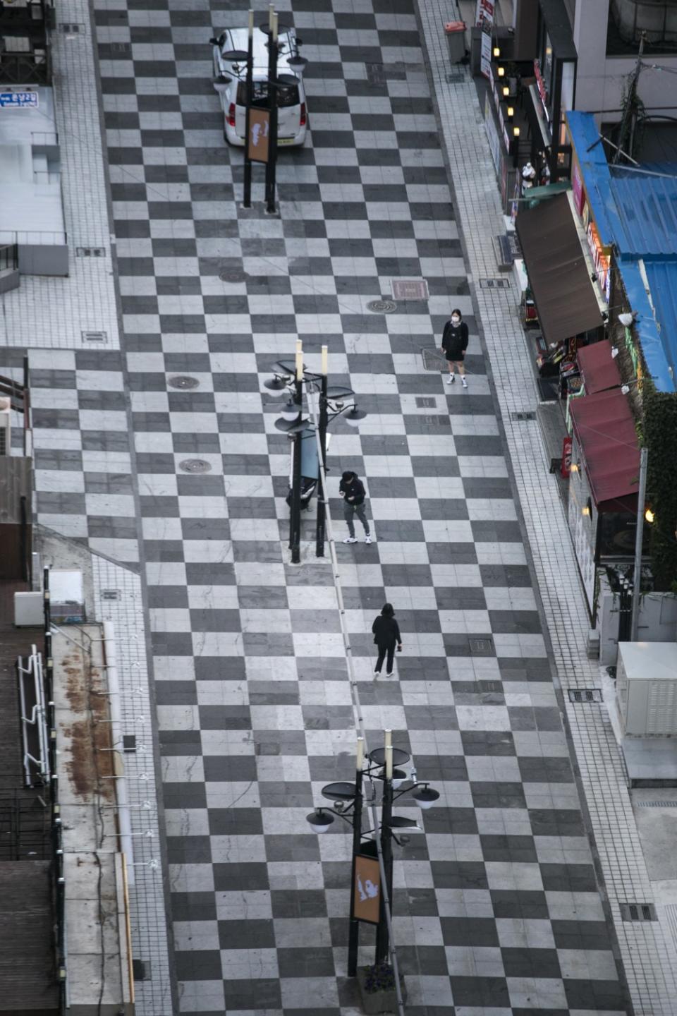 A shopping district on Jeju Island formerly known as Baojian Street fell victim to China's economic retaliation.